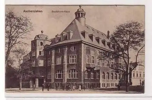 17758 Ak Aschersleben Bestehorn Haus 1926