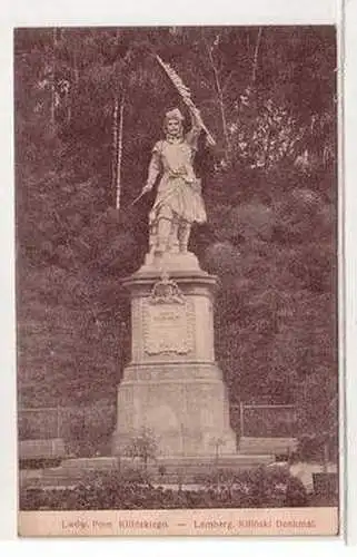 53677 Feldpost Ak Lemberg Kilinski Denkmal 1915