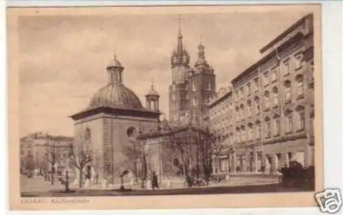 30893 Ak Krakau Adalbertkirche um 1940