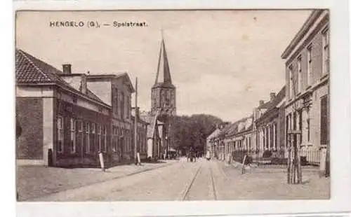 45650 Ak Hengelo Spalstraat Nederland um 1915