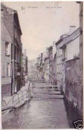 20848 Ak Verviers Belgien Quai de la Batte 1907