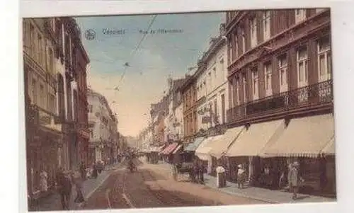 21960 Ak Verviers Belgien Rue de l`Harmonie um 1918