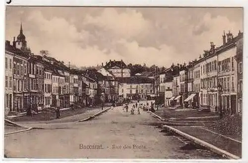 45263 Ak Baccarat Rue des Ponts Lothringen um 1905