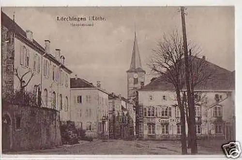 25287 Ak Lörchingen Lothringen Hauptstraße 1918