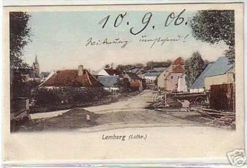 07419 Ak Lemberg in Lothringen Ortsansicht 1906