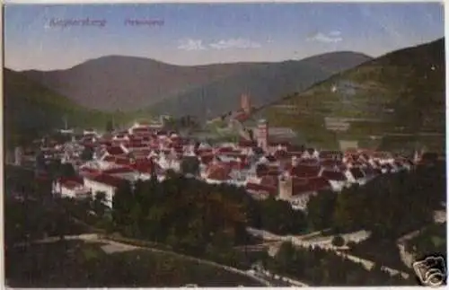 15234 Ak Kaysersberg Elsaß Panorama um 1915