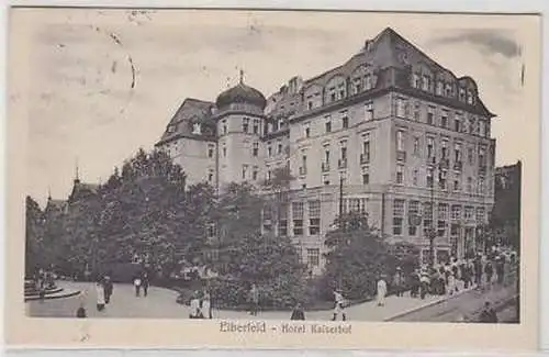 44272 Ak Elberfeld Hotel Kaiserhof 1916