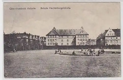 44294 Ak Cöln Humbold Kolonie Schule Hachenburgerstraße