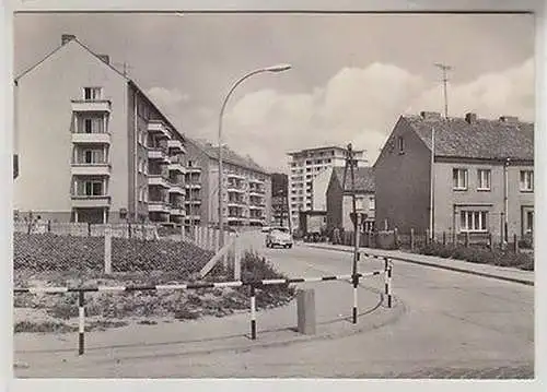 65557 Ak Ostseebad Saßnitz Rügen August Bebel Straße 1967