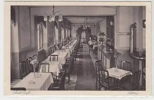 56314 Ak Zittau Stadt Café Innere Weberstrasse 31, 1930