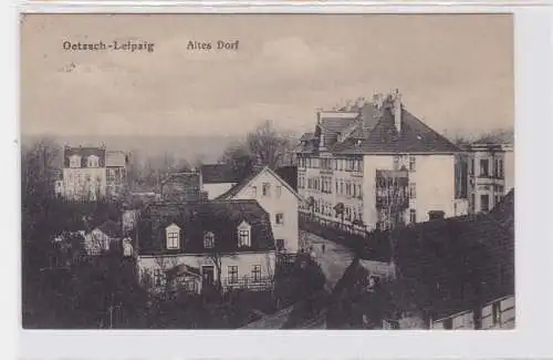 86927 Ak Leipzig Oetzsch altes Dorf 1921