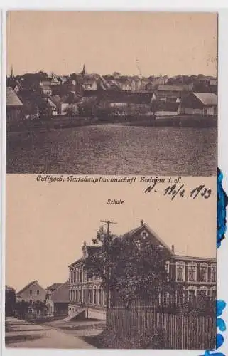 86105 Mehrbild Ak Culitzsch Amtshauptmannschaft Zwickau Schule 1933