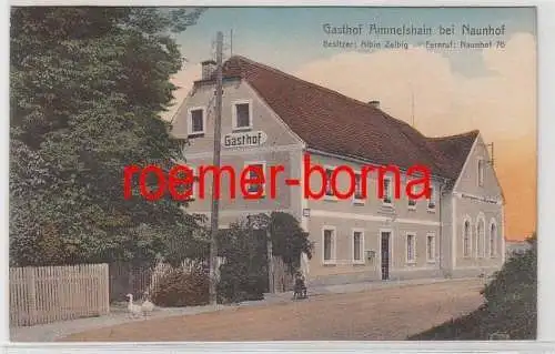 78588 Ak Gasthof Ammelshain bei Naunhof 1925