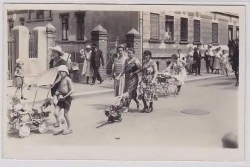 89750 Foto Ak Leipzig Lindenau Sommerfest 5. Juli 1931