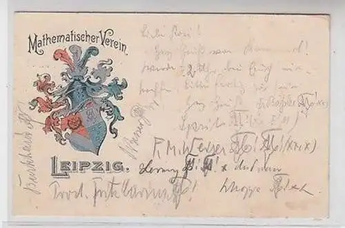 62865 Studentika Ak Leipzig Mathematischer Verein 1908