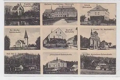 67283 Mehrbild Ak Gruß aus Räckelwitz und Umgebung um 1920