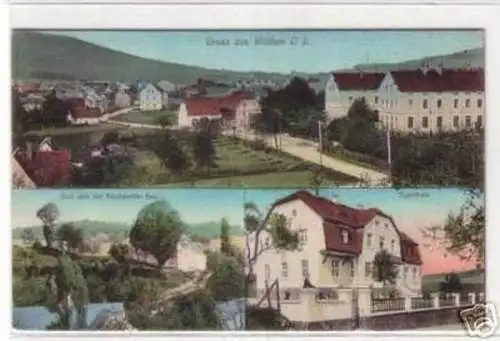 00860 Mehrbild Ak Gruß aus Wilthen Oberlausitz um 1920