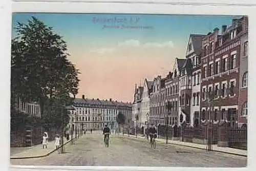 39997 Ak Reichenbach äussere Zwickauerstraße um 1910