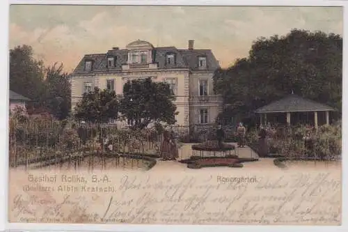 66391 Ak Gasthof Rolika S.-A. Rosengarten 1900