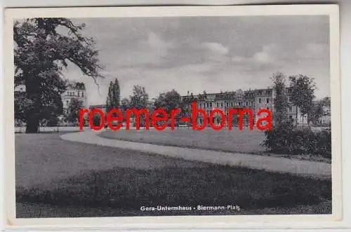 82627 Ak Gera Untermhaus Biermann Platz 1961