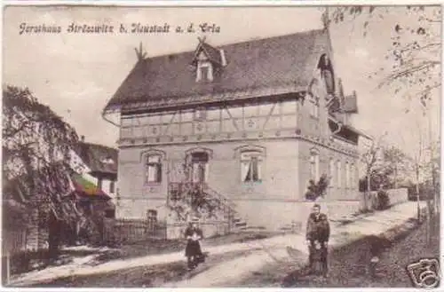 04783 Ak Forsthaus Strösswitz bei Neustadt Orla 1908