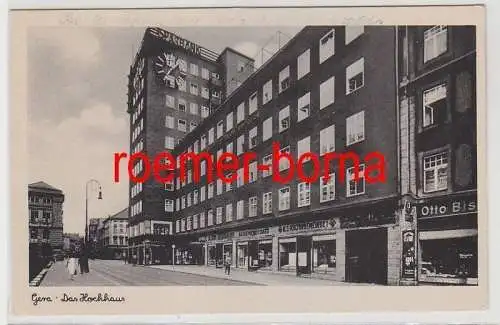 83291 Ak Gera das Hochhaus Sparbank 1944