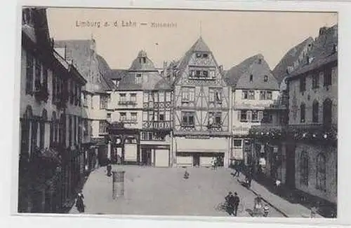 50405 Ak Limburg an der Lahn Kornmarkt um 1910