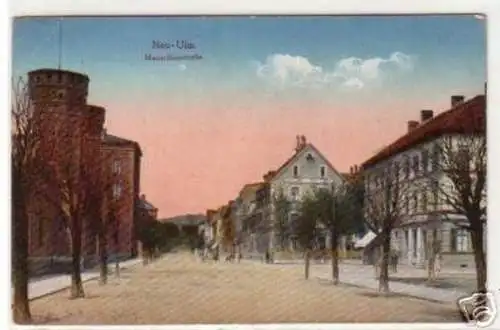 19548 Ak Neu Ulm Maximilianstraße um 1910