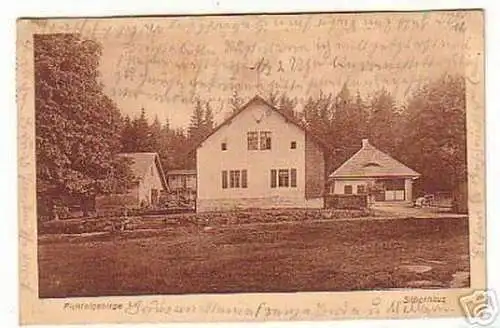 08036 Ak Fichtelgebirge Silberhaus 1935