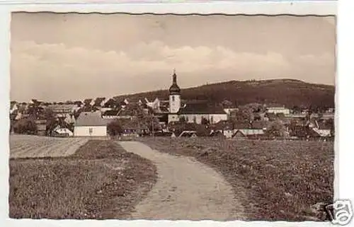 29442 Ak Schwarzenbach am Wald mit Döbraberg um 1950