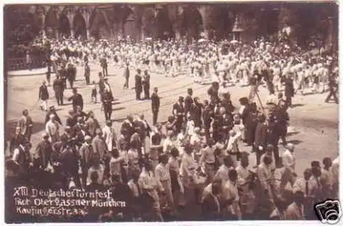 25841 Foto-AK XIII. Deutsches Turnfest München 1923