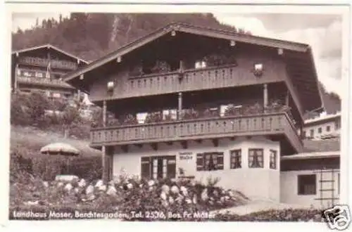 26147 Ak Berchtesgaden Landhaus Moser um 1940