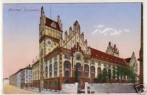 24844 Ak München Justizgebäude 1915