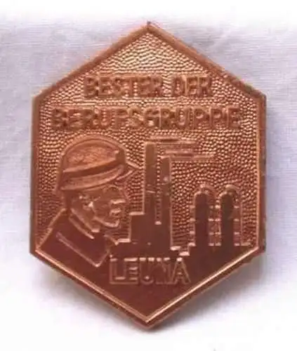 DDR Medaille Bester der Berufsgruppe Leuna