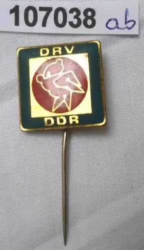 DDR Anstecknadel DRV Deutscher Ringer Verband