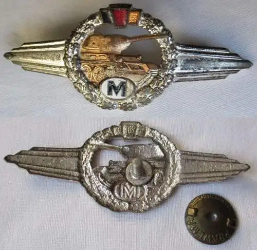 DDR Klassifizierungsabzeichen für Panzerfahrer Stufe M Meister (104501)