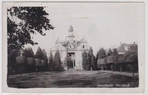 36706 Feldpost Foto AK Gaschwitz - Hartheck Heilanstalt für Gemütskranke 1942