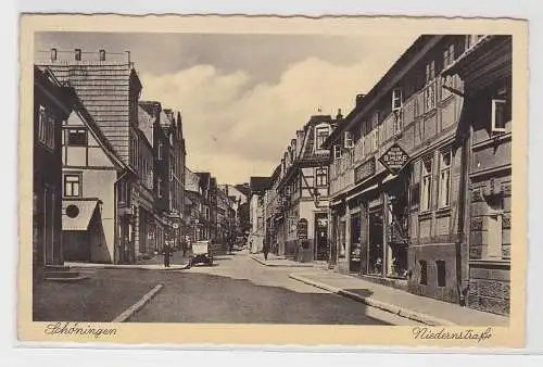 07671 Ak Schöningen Niedernstraße 1936