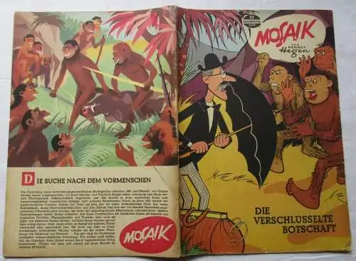 Mosaik von Hannes Hegen Digedag Nummer 72 von 1962 (100866)