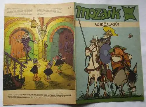 MOZAIK Mosaik Abrafaxe 1981/2 EXPORT UNGARN "Az Idöalagút" RAR (119133)