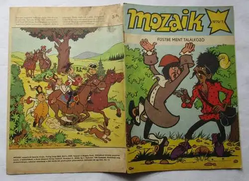 MOZAIK Mosaik Abrafaxe 1979/7 EXPORT UNGARN "Füstbe ment Találkozó" RAR (107235)