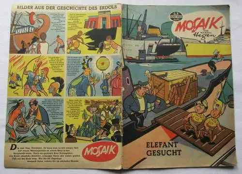 Mosaik von Hannes Hegen Digedag Nummer 43 von 1960 (142439)