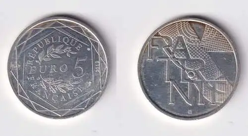 5 Euro Silber Münze Frankreich ÉGALITÉ 2013 (165889)