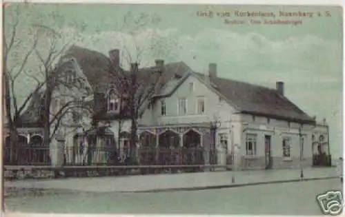 02674 Ak Gruß vom Kuchenhaus Naumburg 1927