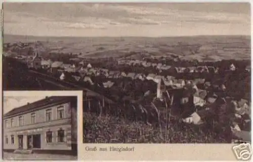 15362 Mehrbild Ak Gruß aus Hergisdorf Gasthaus 1943