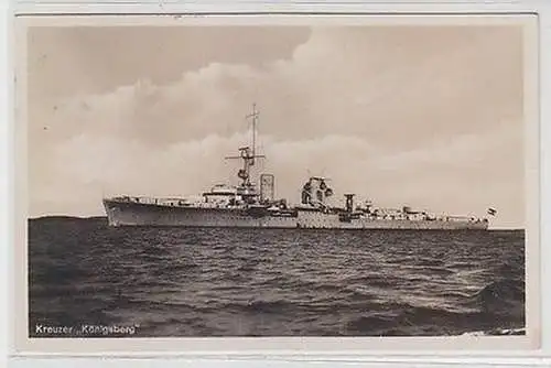 39543 Ak Deutsches Kriegsschiff Kreuzer "Königsberg" 1932