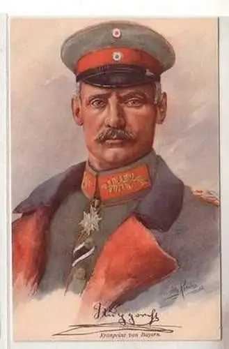 52272 Ak Militär Rupprecht Kronprinz von Bayern 1915