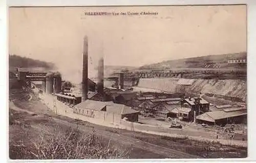 45178 Ak Villerupt Vue des Usines d´Aubrives 1917