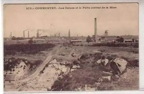 45199 Ak Commentry Les Usines et le Puits de la Mine