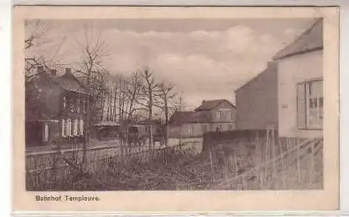 45175 Ak Bahnhof Templeuve (France) 1916